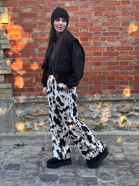 Pantalon Marguerite Noir