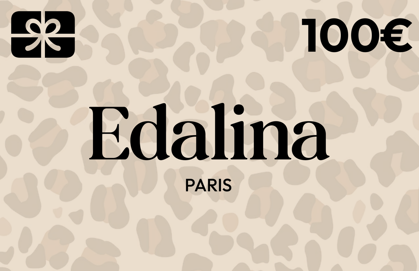 Carte cadeau Edalina.fr