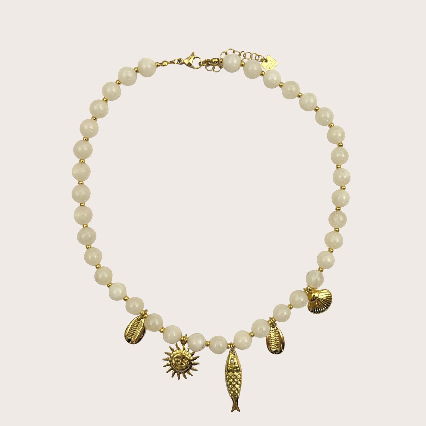Collier Perle Soleil et Mer