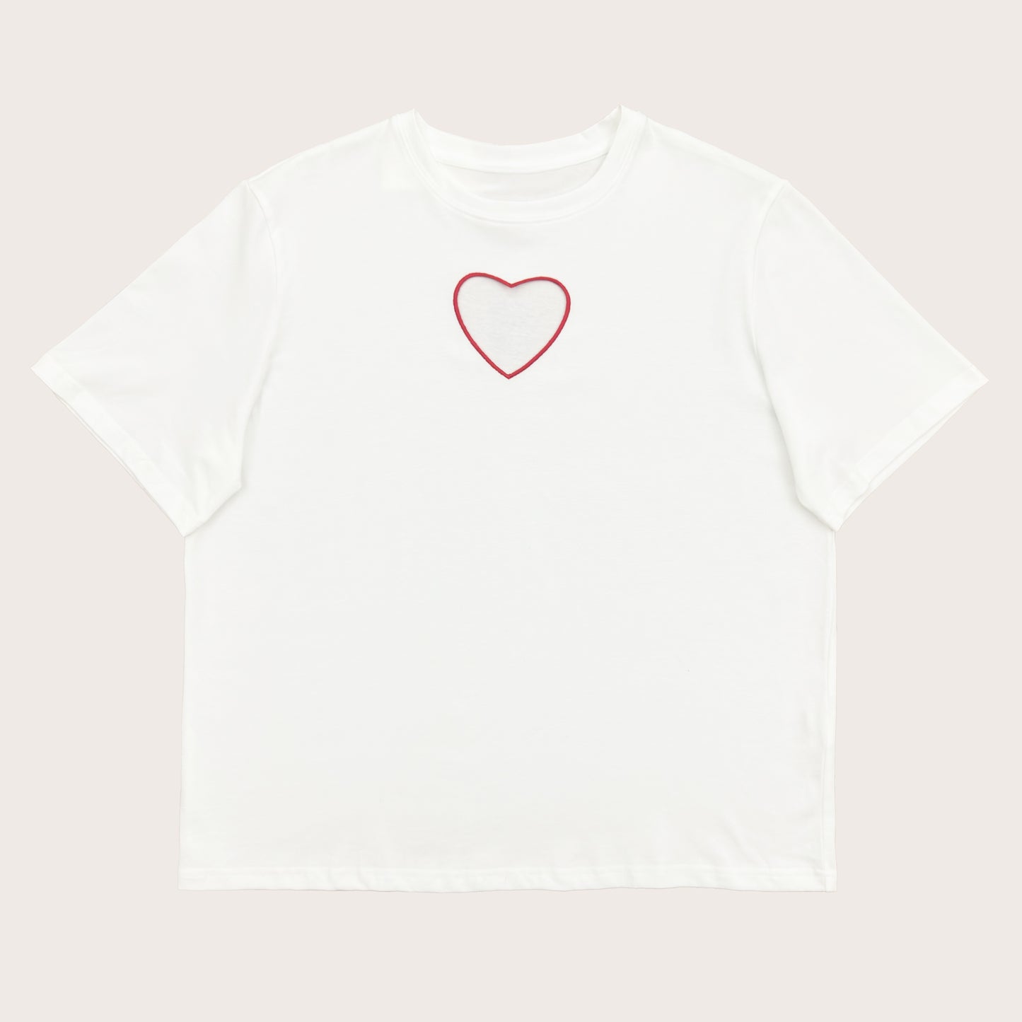 T-shirt Coeur