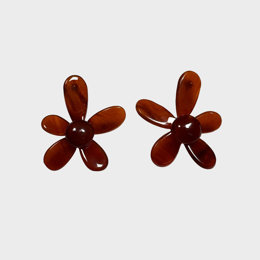 Boucle d’oreille Fleur