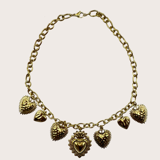 Collier Coeur porte bonheur