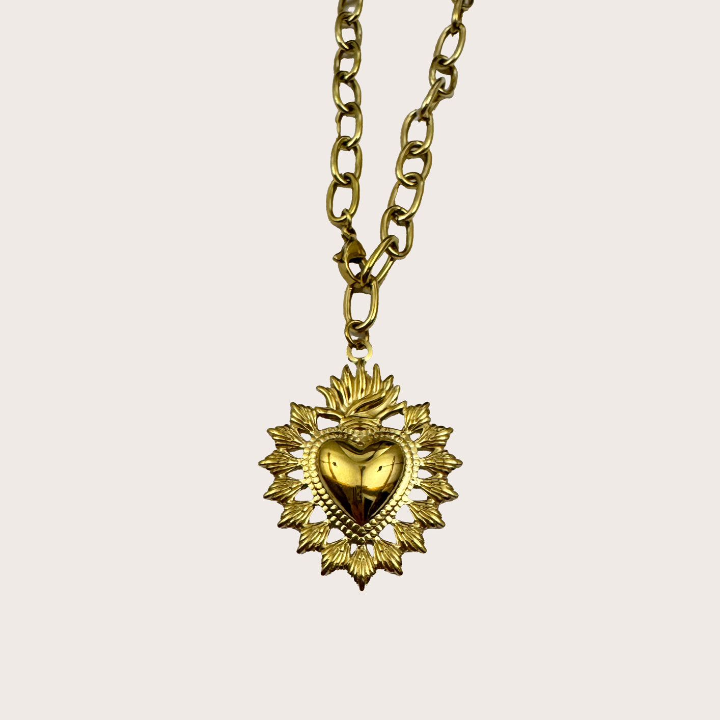 Sautoir Coeur porte bonheur